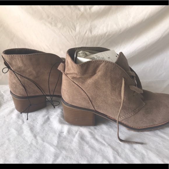 Taupe ankle boots - Picture 3 of 4